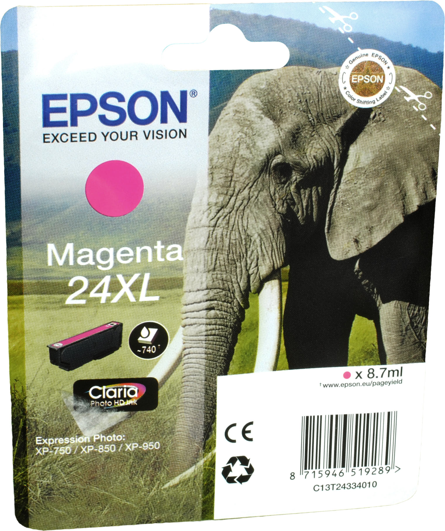 Epson Tinte C13T243340 magenta 24XL
