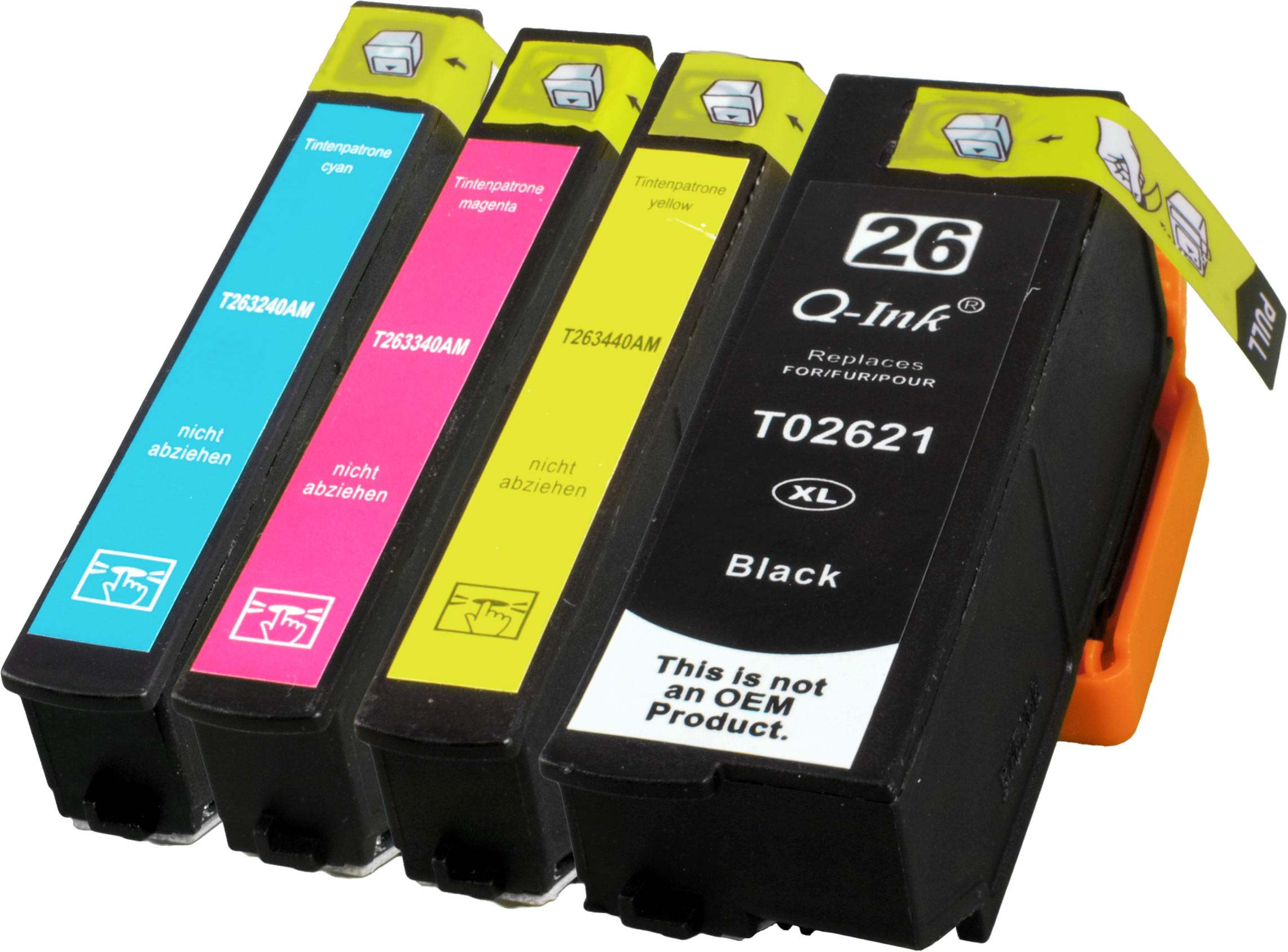 4260311525081 - 4 Tinten ersetzt Epson C13T26364010 4-farbig No 26XL 4260311525081 - 4 Tinten ersetzt Epson C13T26364010 4-farbig No 26XL