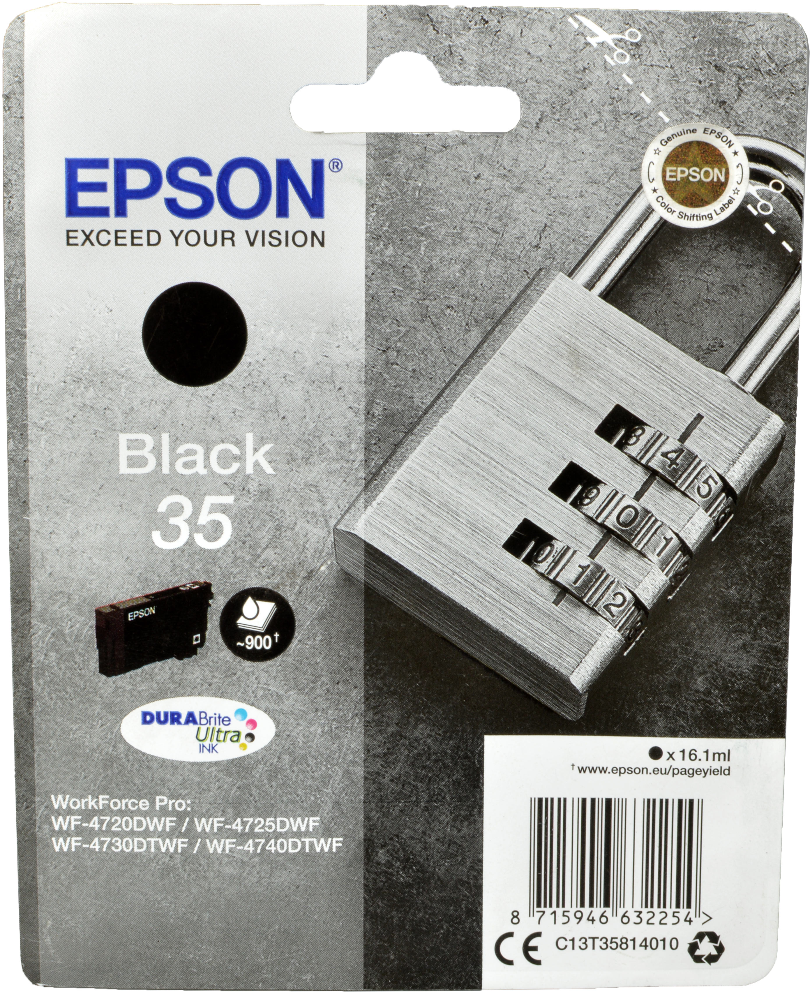 Epson Tinte C13T358140 schwarz 35