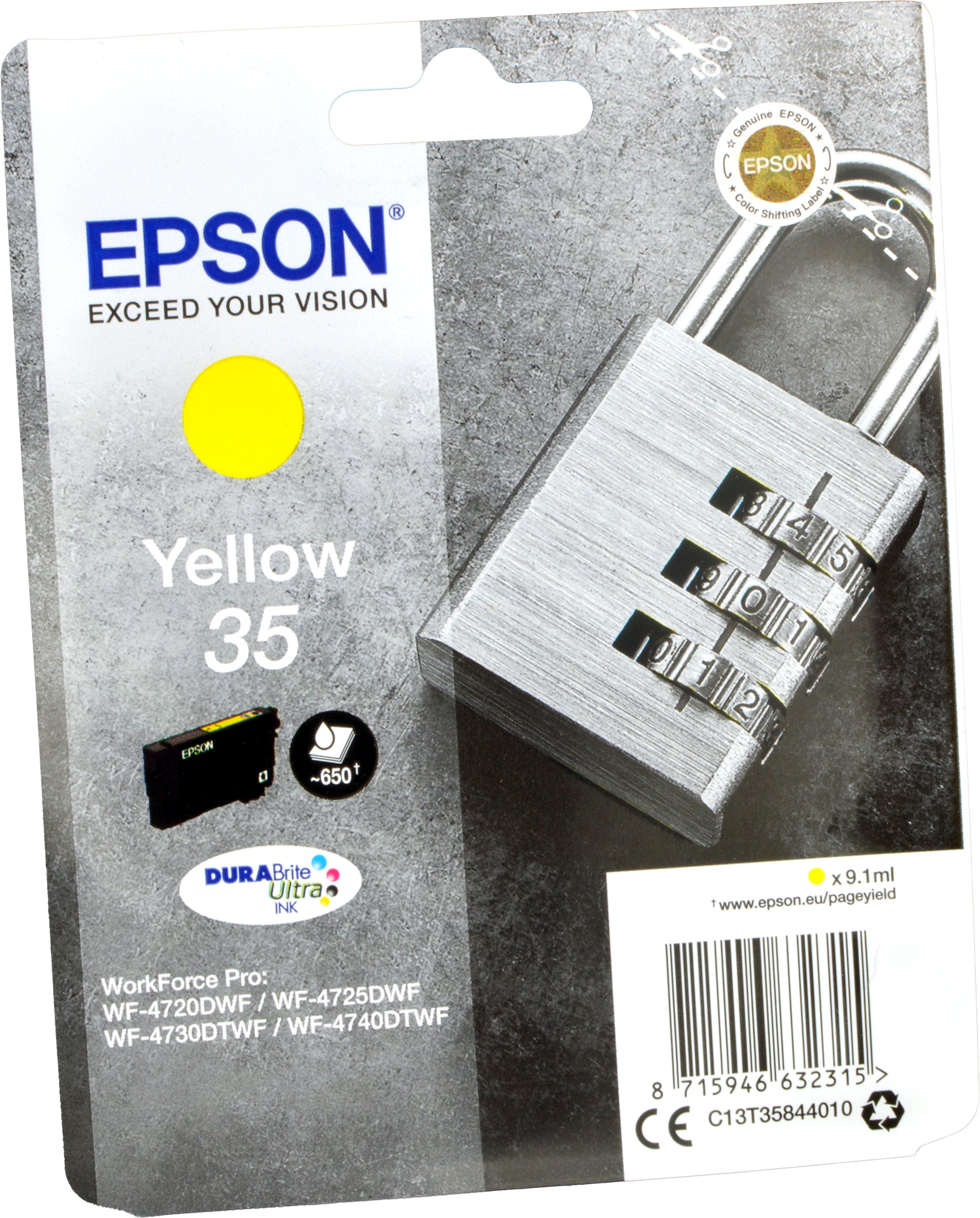 Epson Tinte C13T358440 yellow 35