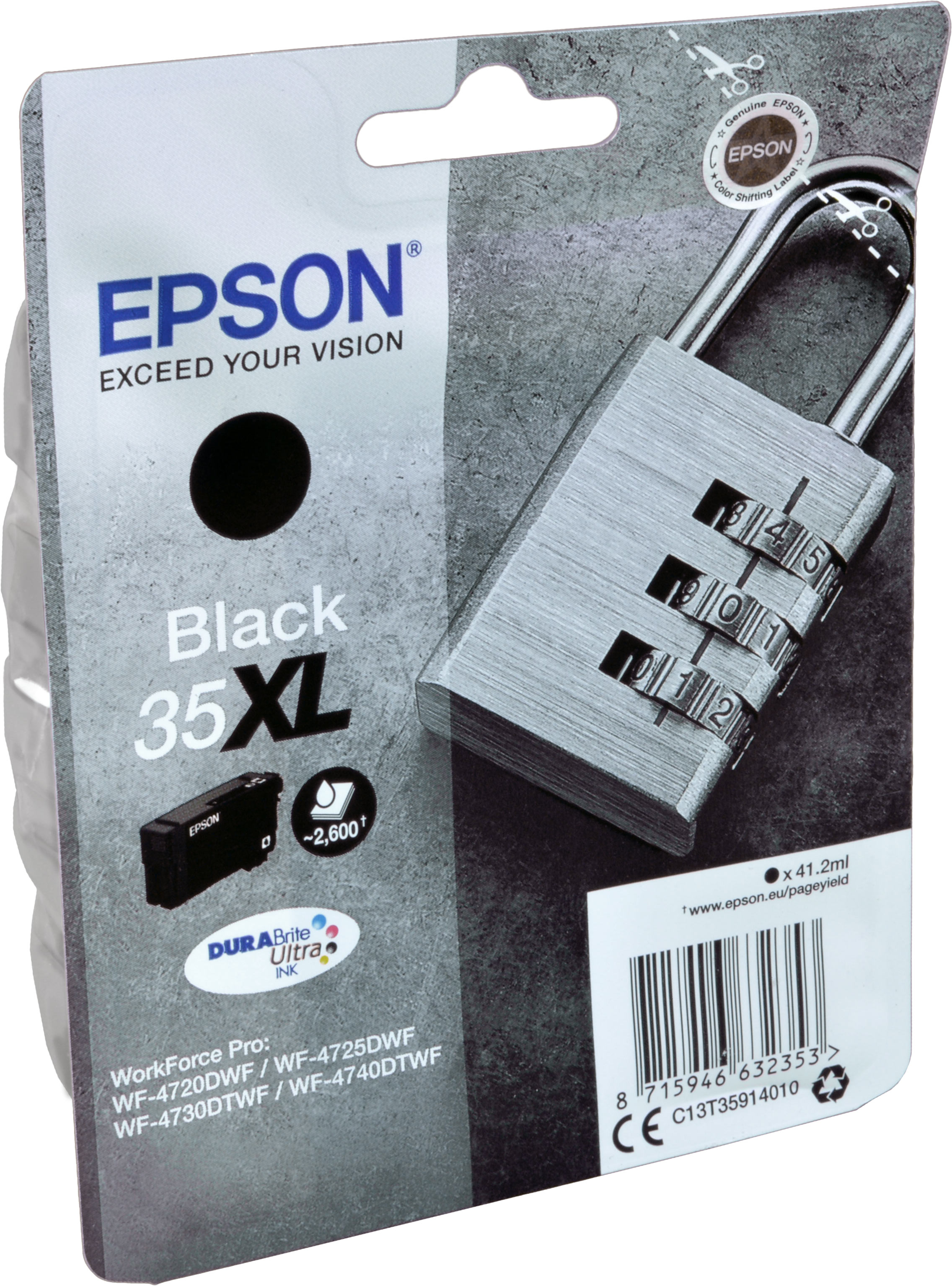 Epson Tinte C13T359140 schwarz 35XL