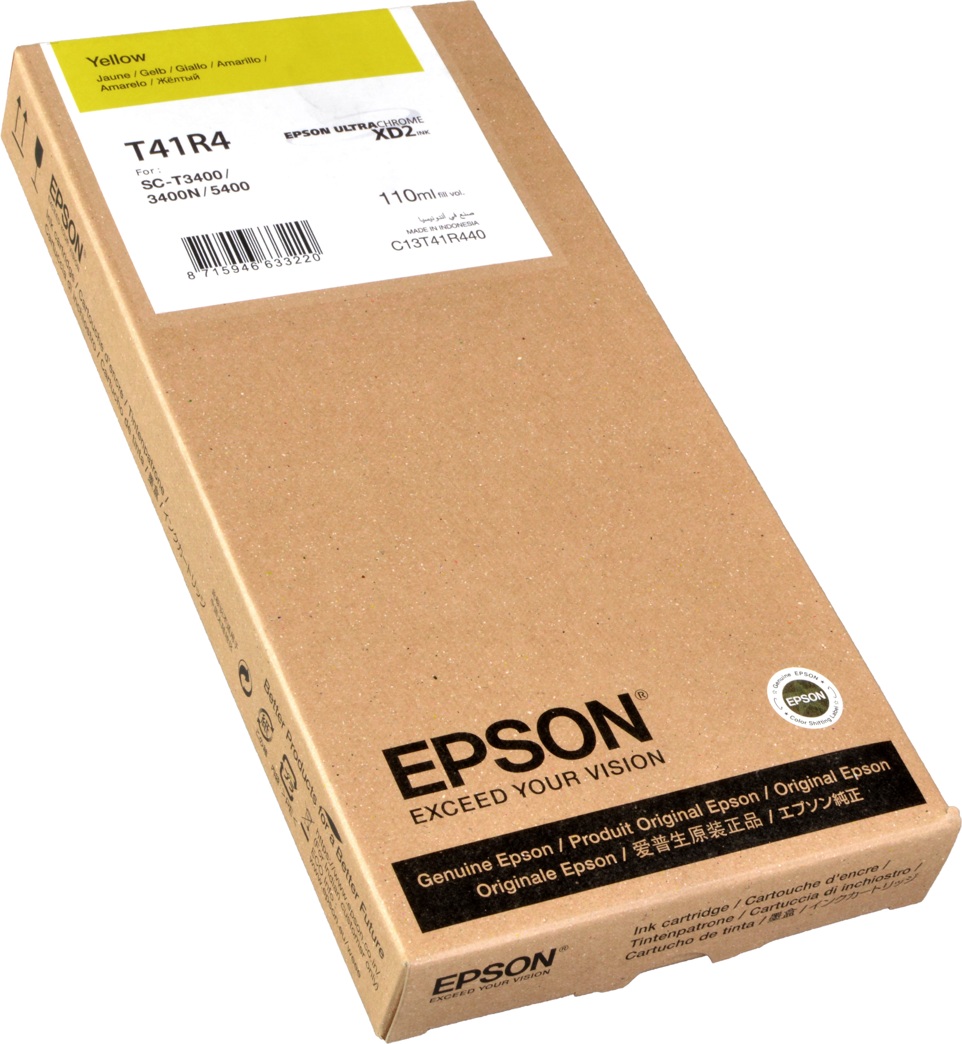 Epson Tinte C13T41R440 yellow T41R4