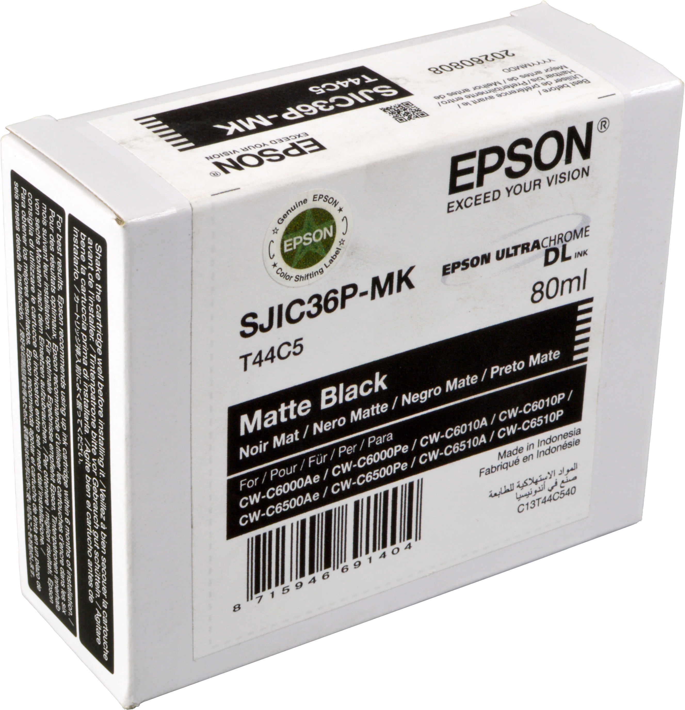 Epson Tinte C13T44C540  SJIC36P(MK)  matt schwarz