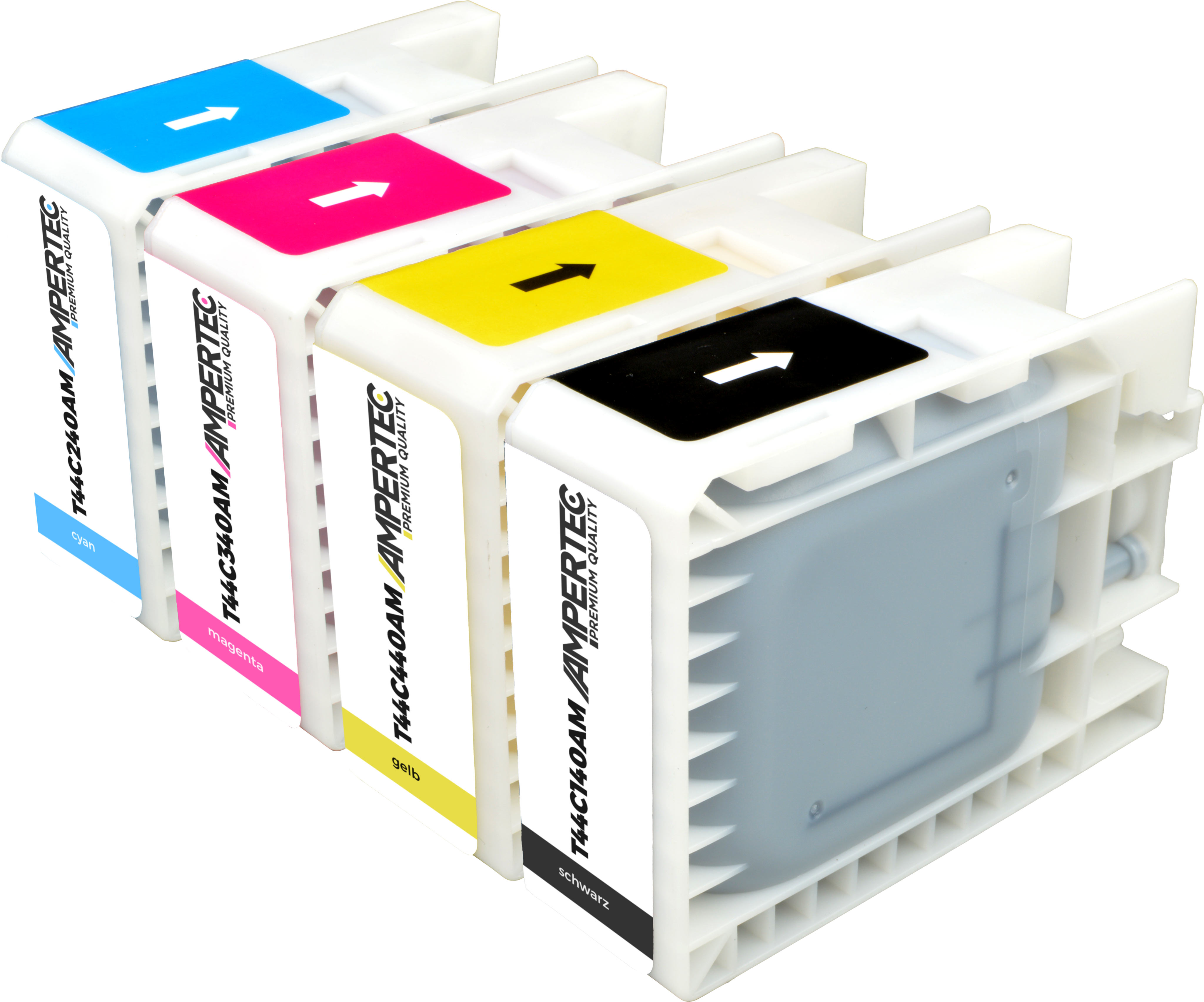 4 kompatible Tinten ersetzt Epson C13T44C140-440 Multipack KCMY