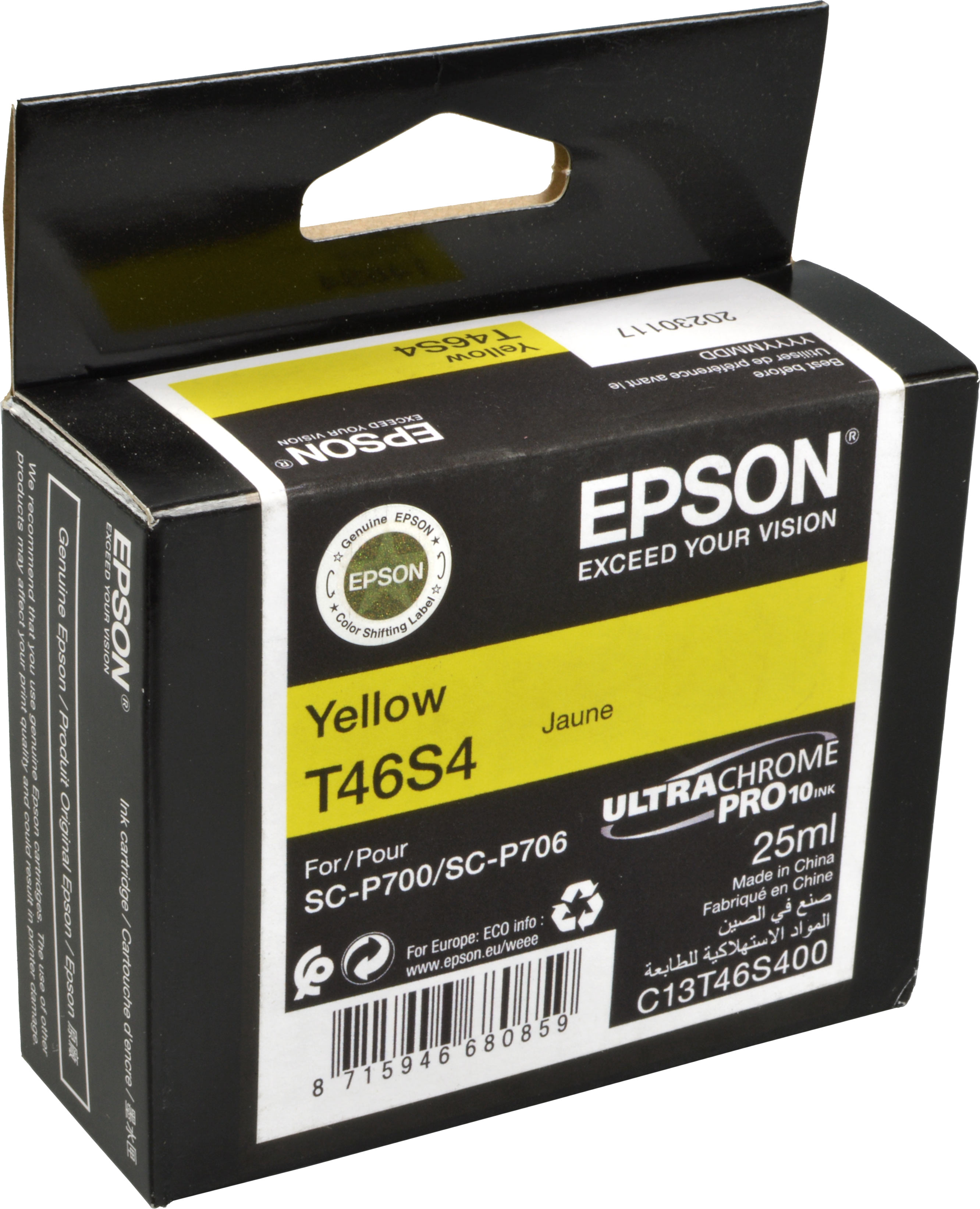 Epson Tinte C13T46S400 yellow T46S4