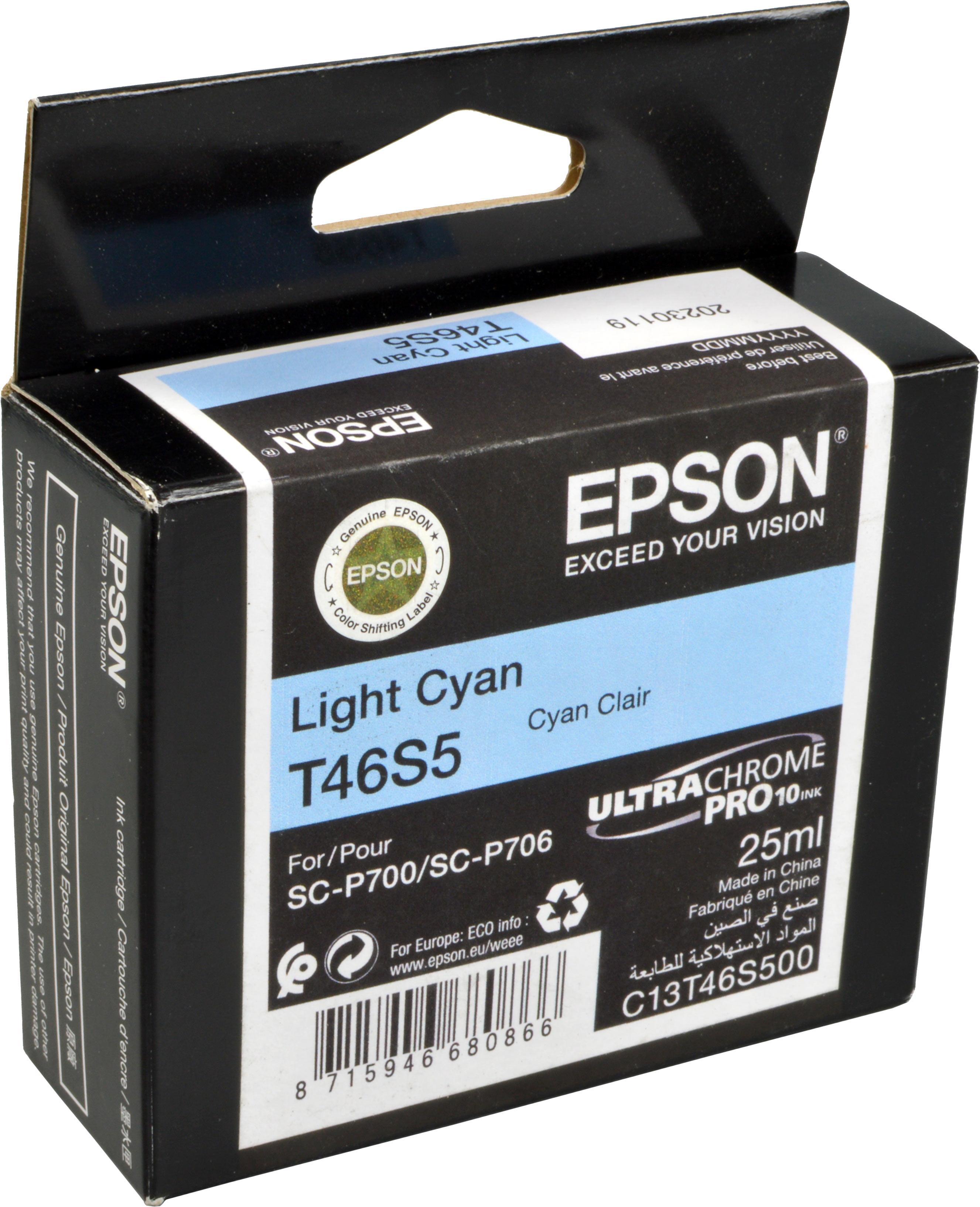 Epson Tinte C13T46S500 light cyan T46S5