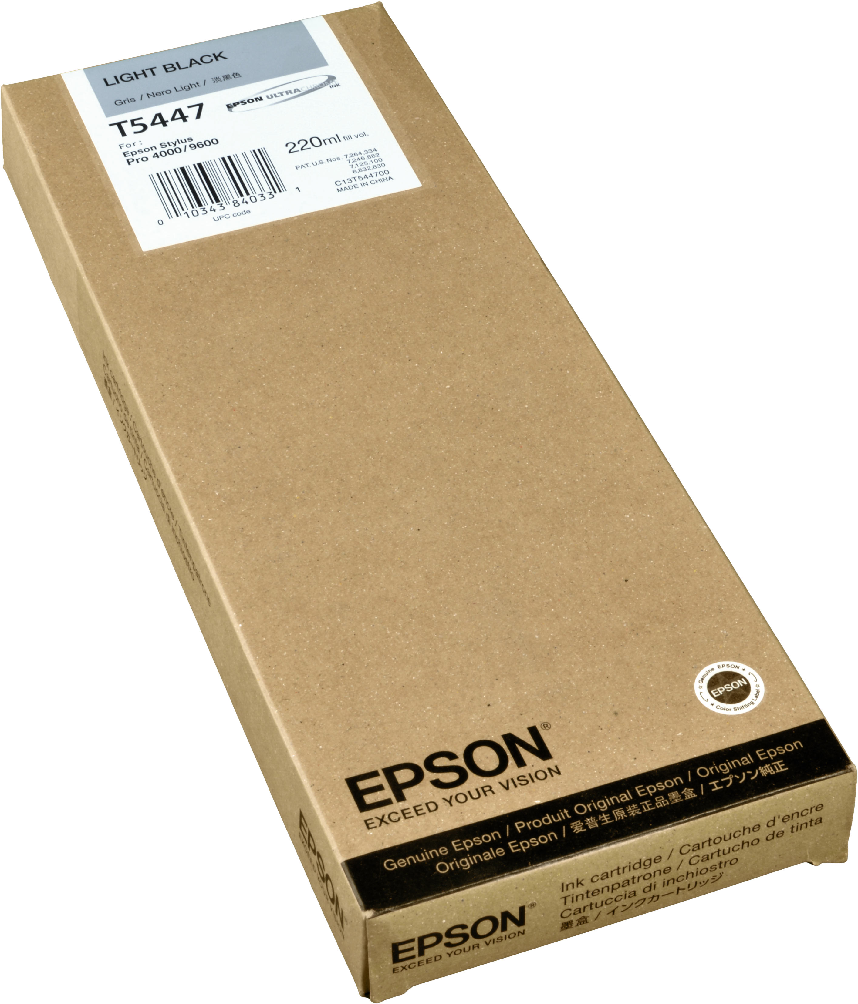 Epson Tinte C13T544700 grau