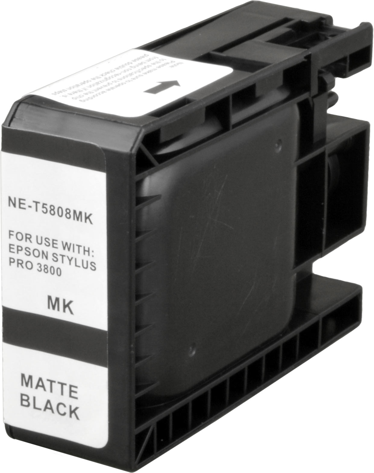 Ampertec Tinte ersetzt Epson C13T580800  matt schwarz