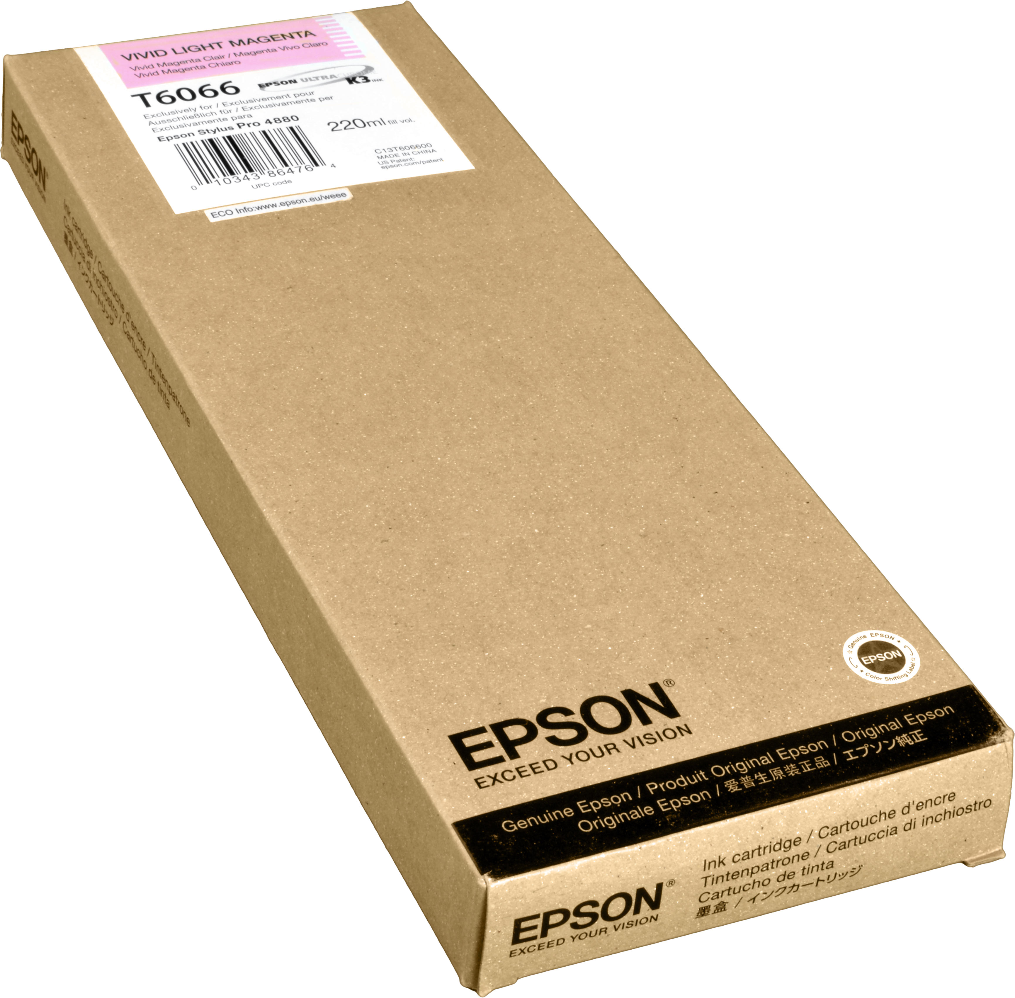 Epson Tinte C13T606600 vivid light magenta T6066