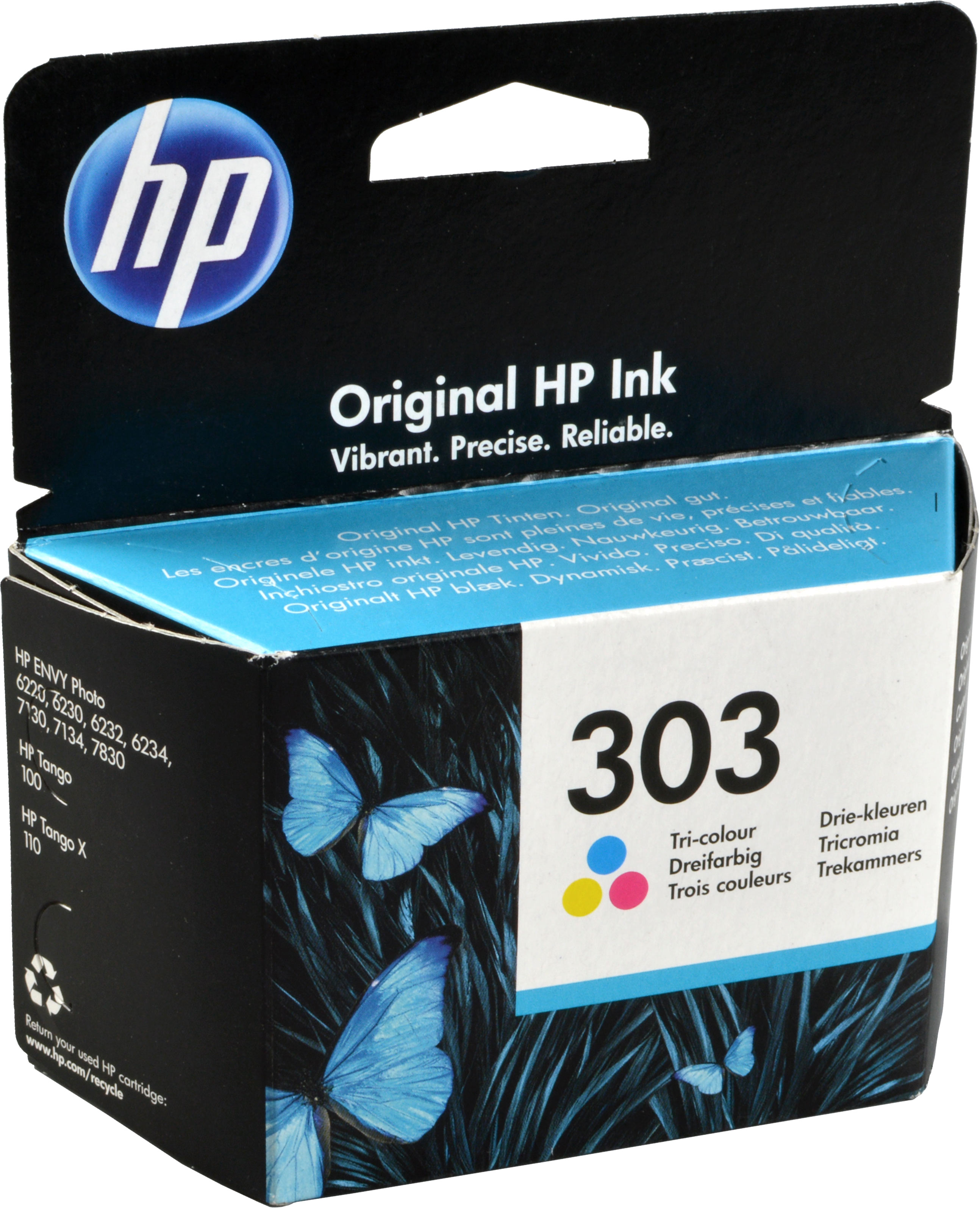 HP Tinte T6N01AE 303 CMY