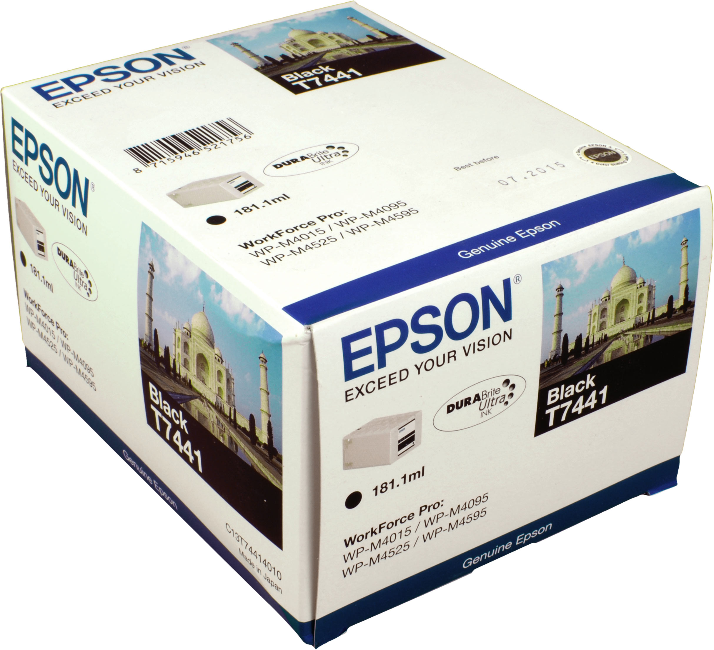 Epson Tinte C13T74414010  Black  T7441
