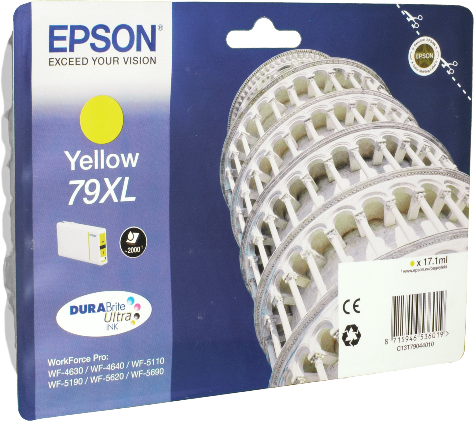 Epson Tinte C13T79044010 Yellow 79XL  yellow