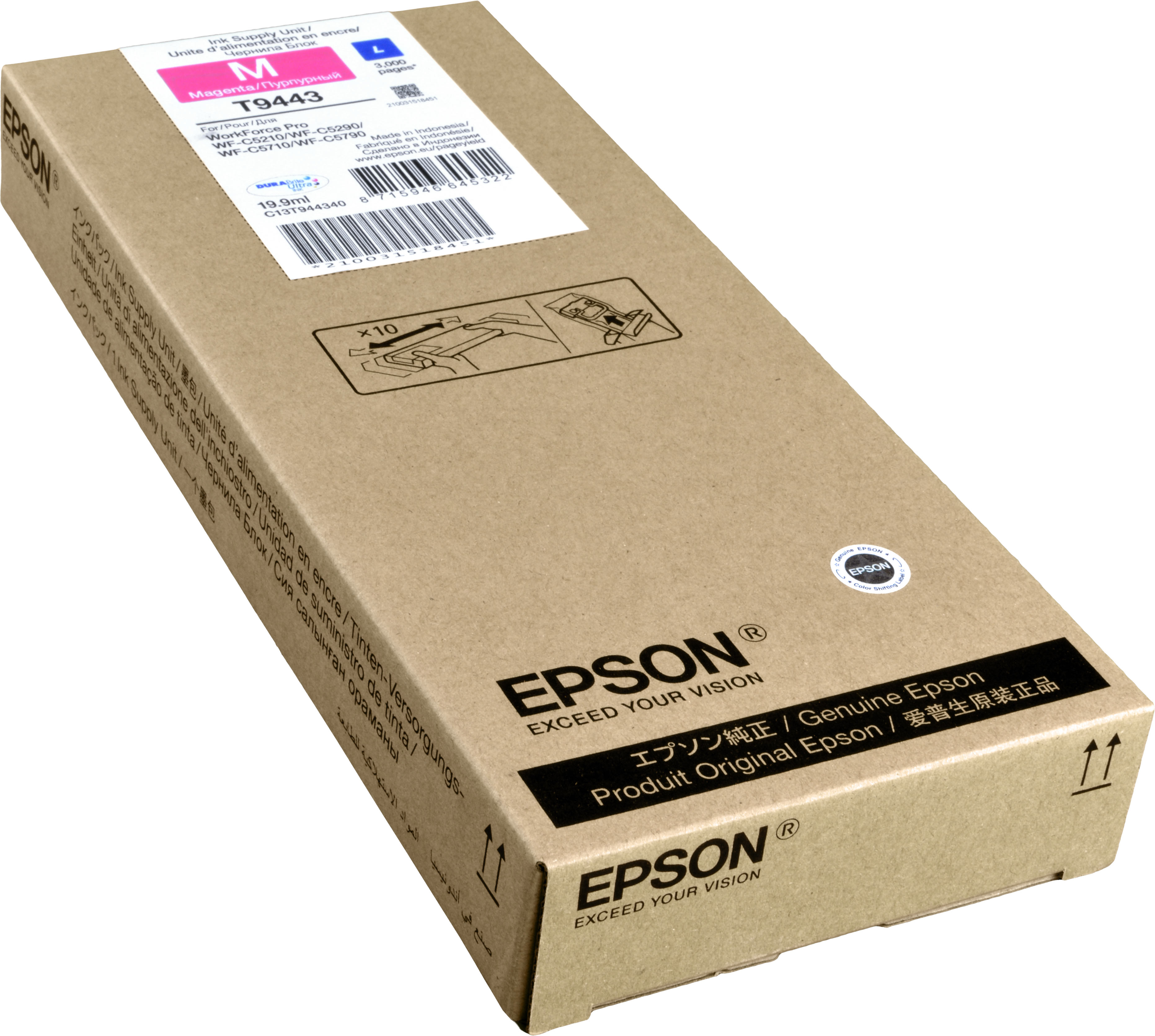 Epson Tinte C13T944340  Magenta L  T9443