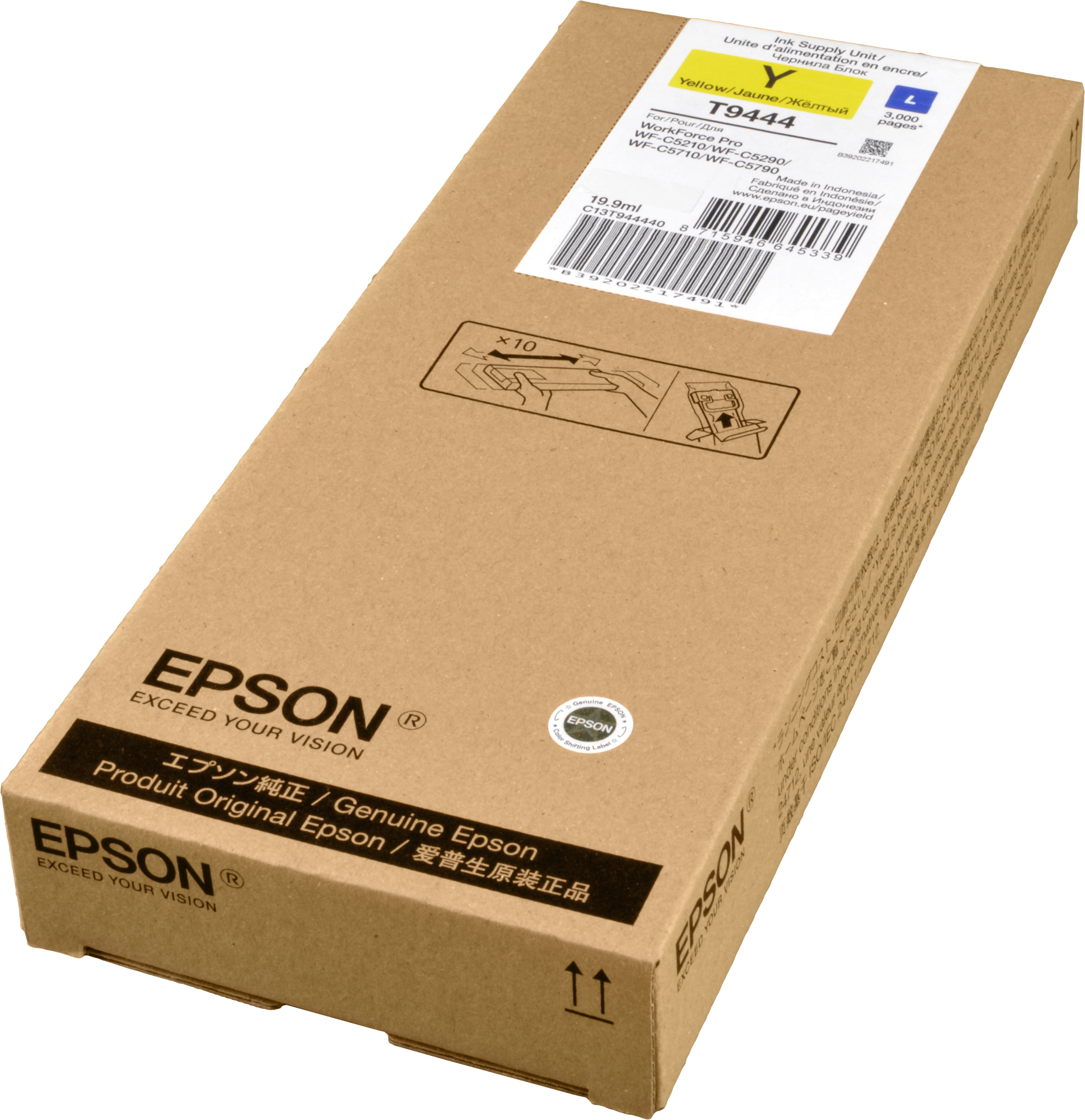 Epson Tinte C13T944440  Yellow L  T9444