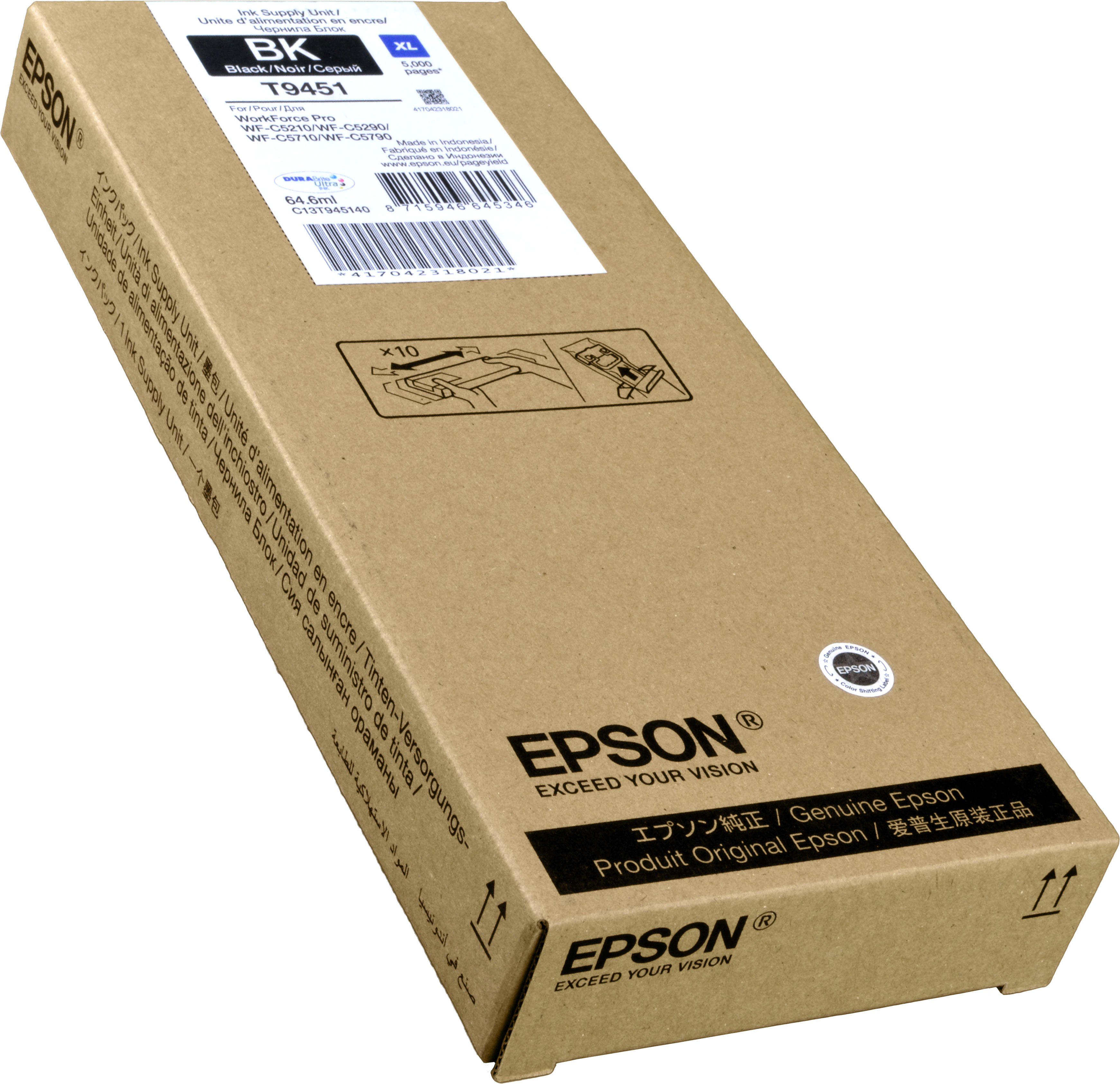 Epson Tinte C13T945140  Black XL  T9451