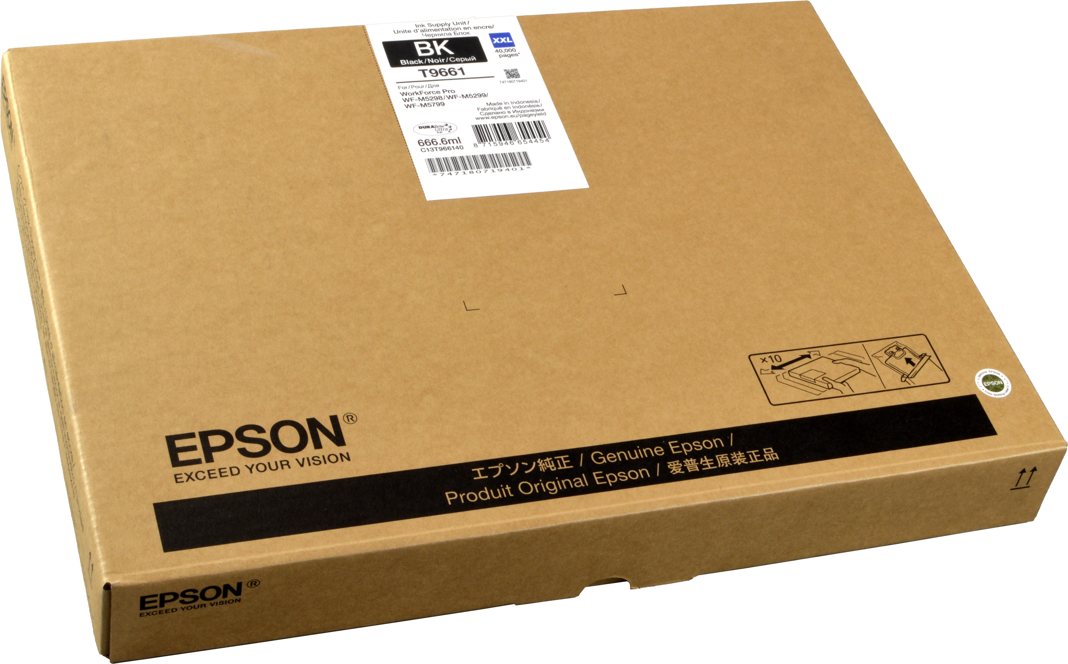 Epson Tinte C13T966140  Black XXL  T9661