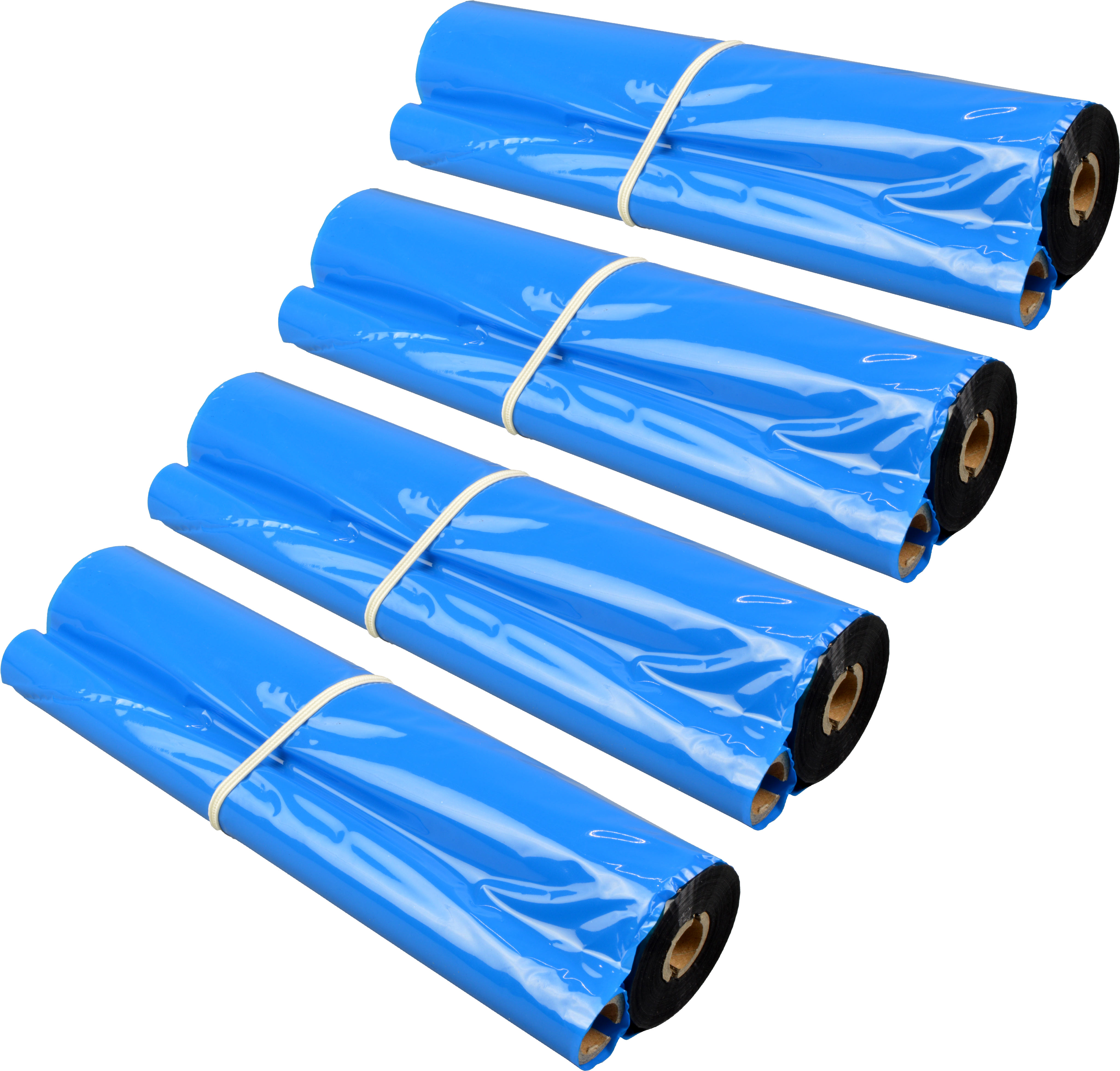 4260091453369 - 4 TT-Bänder kompatibel mit Brother PC-94RF  schwarz