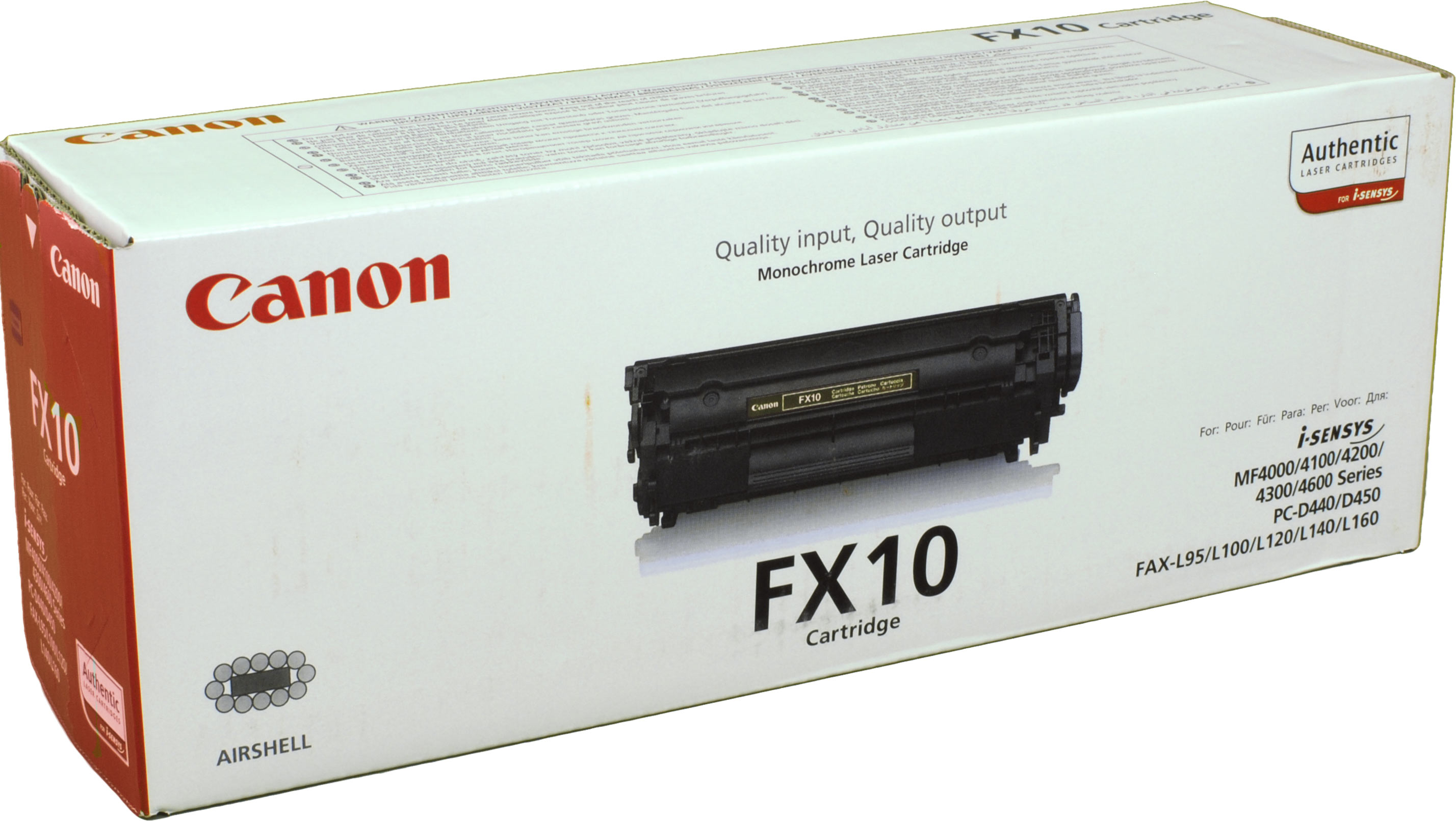 Canon Toner 0263B002  FX-10  schwarz
